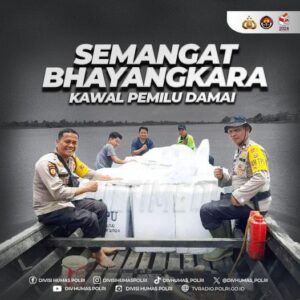 Artikel: Semangat Bhayangkara dalam Mewujudkan Pemilu Damai