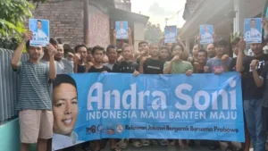 Gen Z Milenial Kota Serang Deklarasi Andra Soni Calon Gubernur Banten
