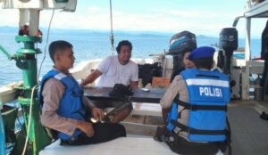 Sat Polairud Polres Pasangkayu Lakukan Patroli Kamtibmas ke Nelayan