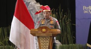 Kapolri Pimpin Rakernis Baharkam Polri di Makassar