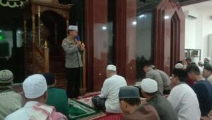 Safari Subuh Polrestabes Makassar Mengajak Masyarakat Menjaga Kamtibmas dan Kedamaian Menjelang Pemilu