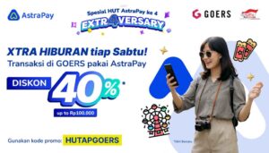 Diskon 40% Pembelian Tiket Event dan Wisata Pakai AstraPay!