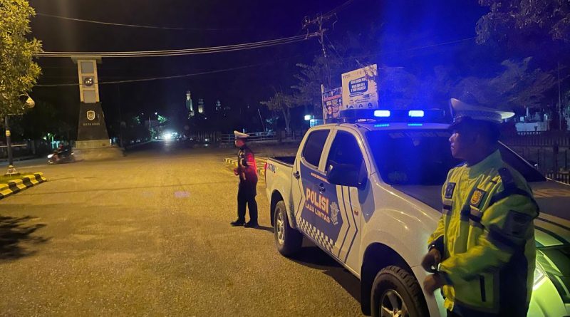 Sat Lantas Polres Buol Gelar Patroli Malam Guna Antisipasi Kerawanan Lalu Lintas | NEWS TV Indonesia