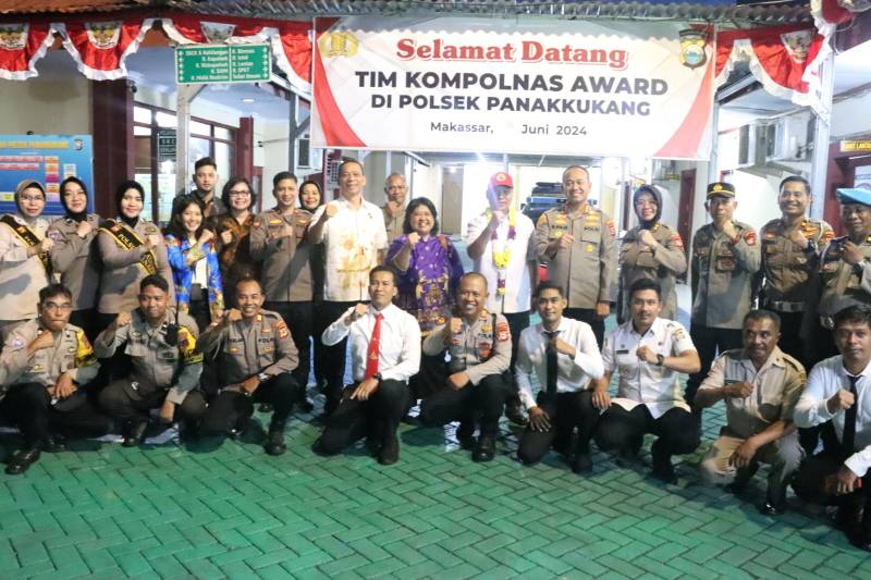 Kunjungan Kerja Kompolnas Award di Polsek Panakkukang | NEWS TV Indonesia