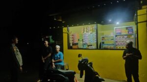 Polsek Tondong Tallasa Tingkatkan Patroli Malam Hari di Wilayah Hukumnya