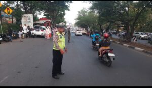 Berjalan Aman dan Lancar, Polsek Tamalanrea Gelar Pengamanan Sholat Idul Adha 1445 Hijriah