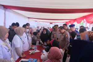 Baharkam Polri Gelar Baksos dan Layanan Kesehatan Gratis di Takalar