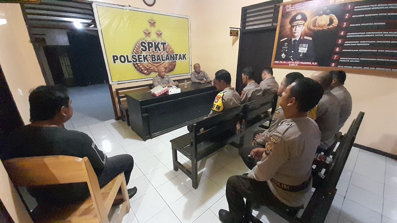 Hari Pertama Bertugas, Kapolsek Balantak Beri Arahan ke Anggota | NEWS TV Indonesia