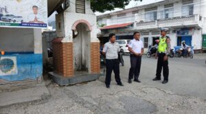 Polantas Sambangi Petugas Dishub di Pelabuhan Rakyat Luwuk, Ini Tujuannya
