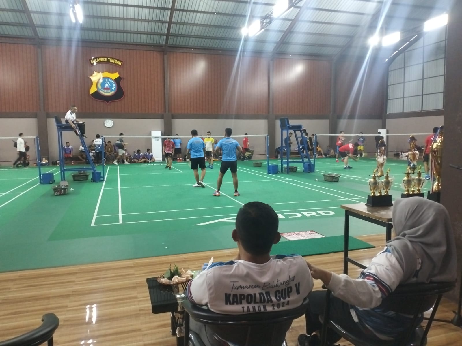 Hari Bhayangkara Ke 78, Irwasda Polda Sulteng Buka Secara Simbolis Kejuaraan Bulutangkis Kapolda Cup V | NEWS TV Indonesia