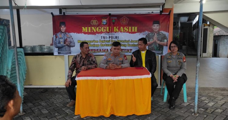 Minggu Kasih Polda Sulsel Hadir di Gereja Toraja Jemaat Biringkanaya | NEWS TV Indonesia