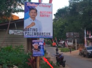 Jelang Penentuan Paslon, Sebaran Baliho Dating dan Tommy Tampak Berdampingan