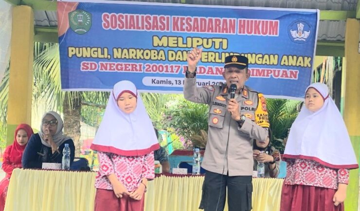 Polres Padangsidimpuan Sosialisasi Kesadaran Hukum Pungli, Narkoba, dan Perlindungan Anak | NEWS TV Indonesia