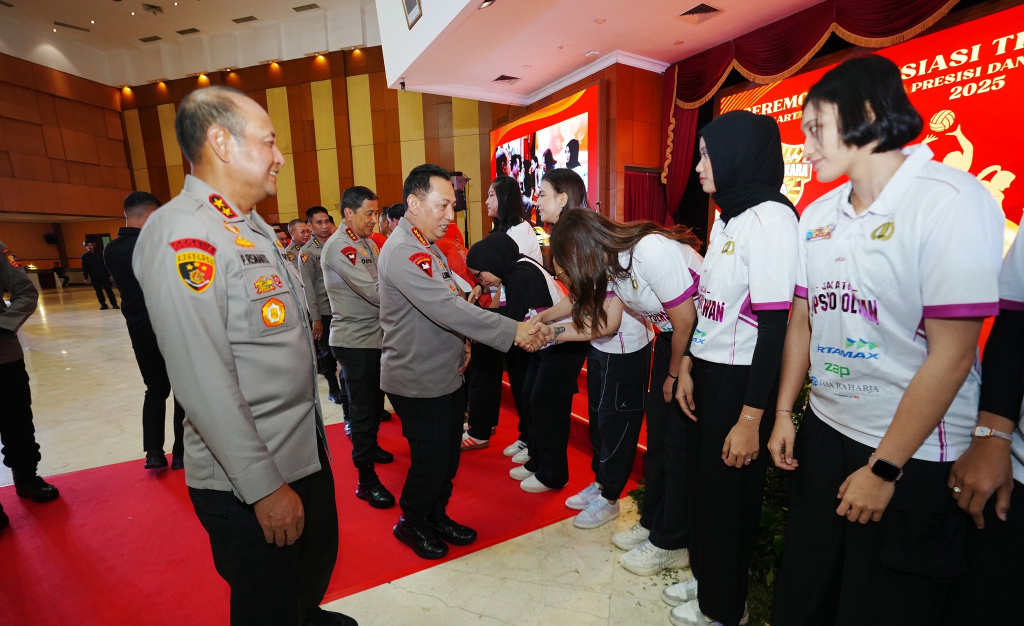 Hadiri Seremoni Apresiasi Tim Voli, Kapolri: Terus Bawa Harum Nama Institusi | NEWS TV Indonesia