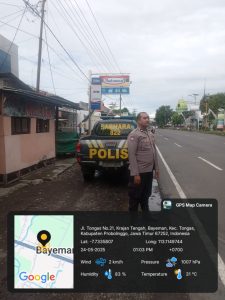 Mencegah dan Meminimalisir Tindak Kejatahan, Personil Polsek Tongas Laksanakan Patroli | NEWS TV Indonesia