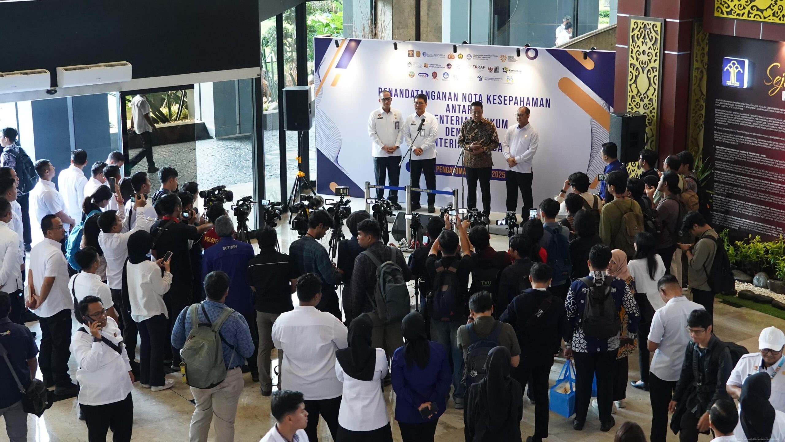 Bangun Hukum Nasional Lewat Kerja Sama Lintas Sektoral | NEWS TV Indonesia