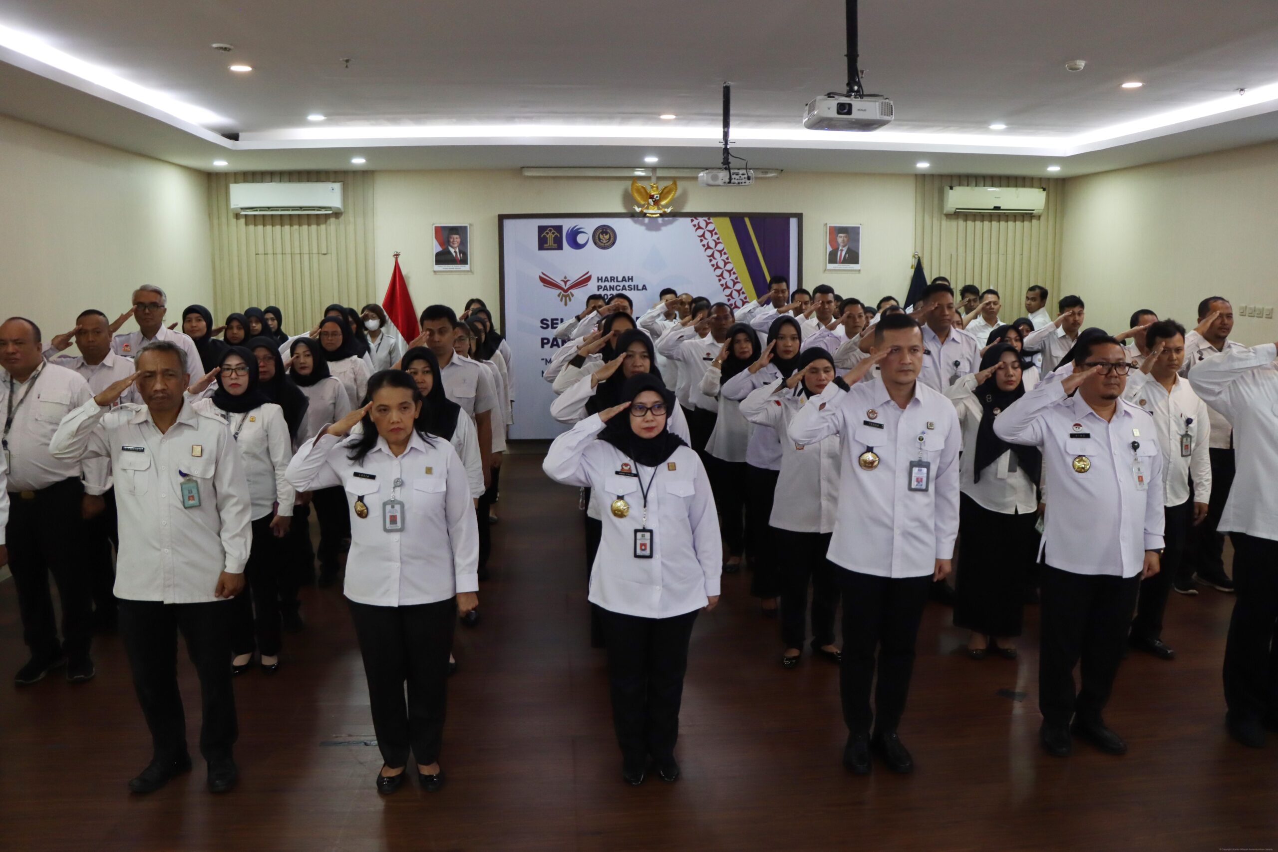 Kanwil Kemenkum DK Jakarta Ikuti Upacara Harlah Pancasila 2025: Memperkokoh Ideologi Pancasila Menuju Indonesia Raya | NEWS TV Indonesia