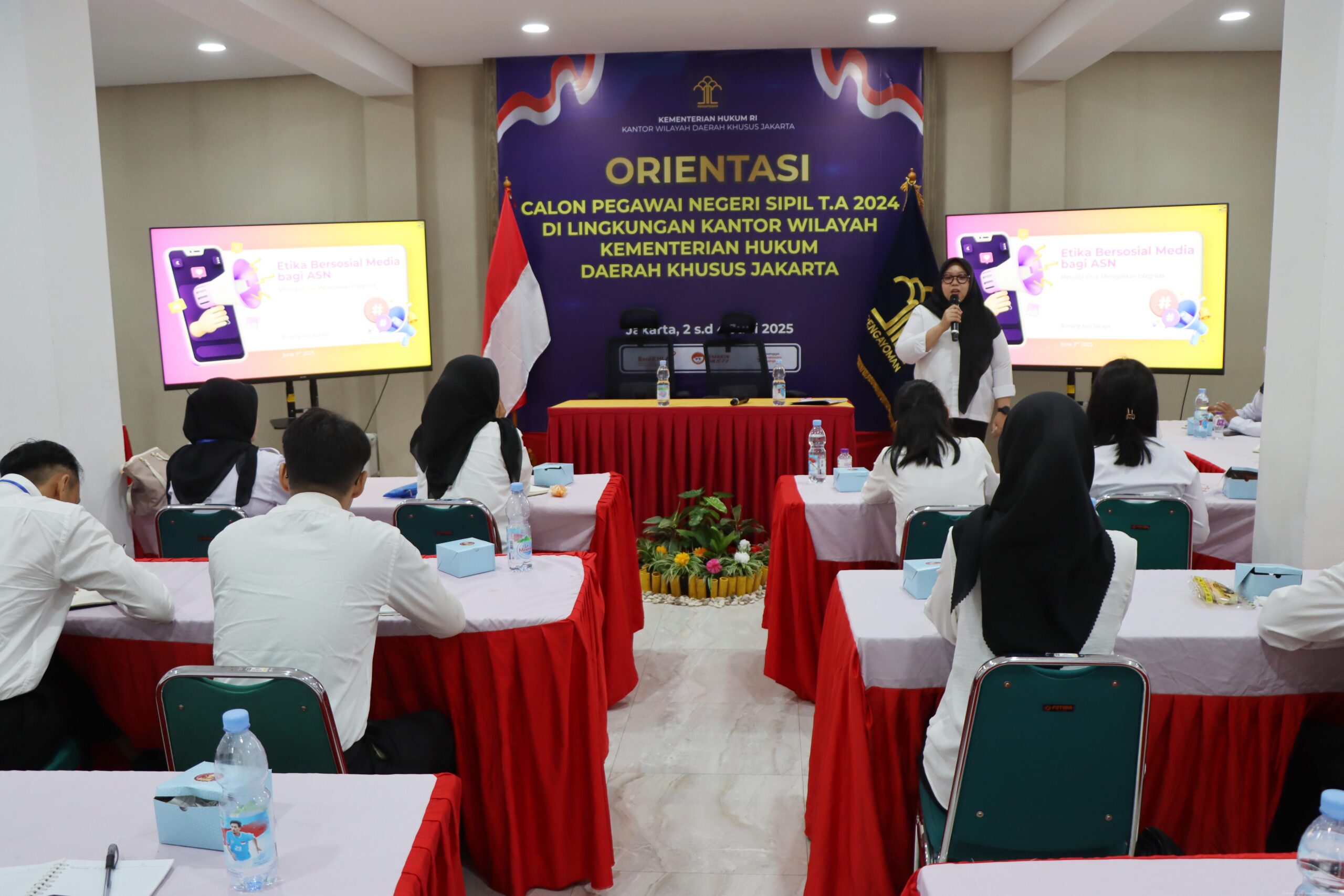 Hari Kedua Orientasi CPNS Kanwil Kemenkum DK Jakarta: Pembekalan Etika, Kehumasan, dan Tugas Pokok Organisasi | NEWS TV Indonesia