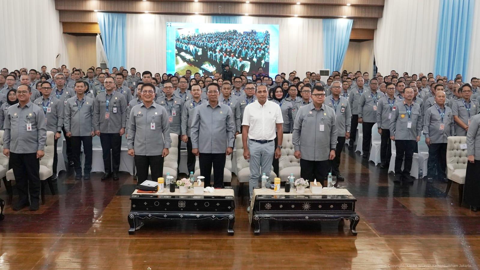 Kanwil Kemenkum DK Jakarta Hadiri Rakor Pengendalian Kinerja Semester I: Perkuat Sinergi dan Akselerasi Capaian 2025 | NEWS TV Indonesia