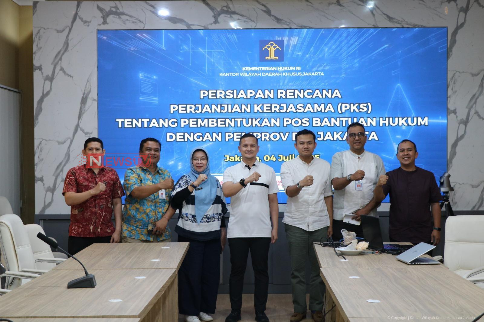 Sinergi Kanwil dan Pemprov DKI: Persiapan Pembentukan Pos Bantuan Hukum di Jakarta | NEWS TV Indonesia