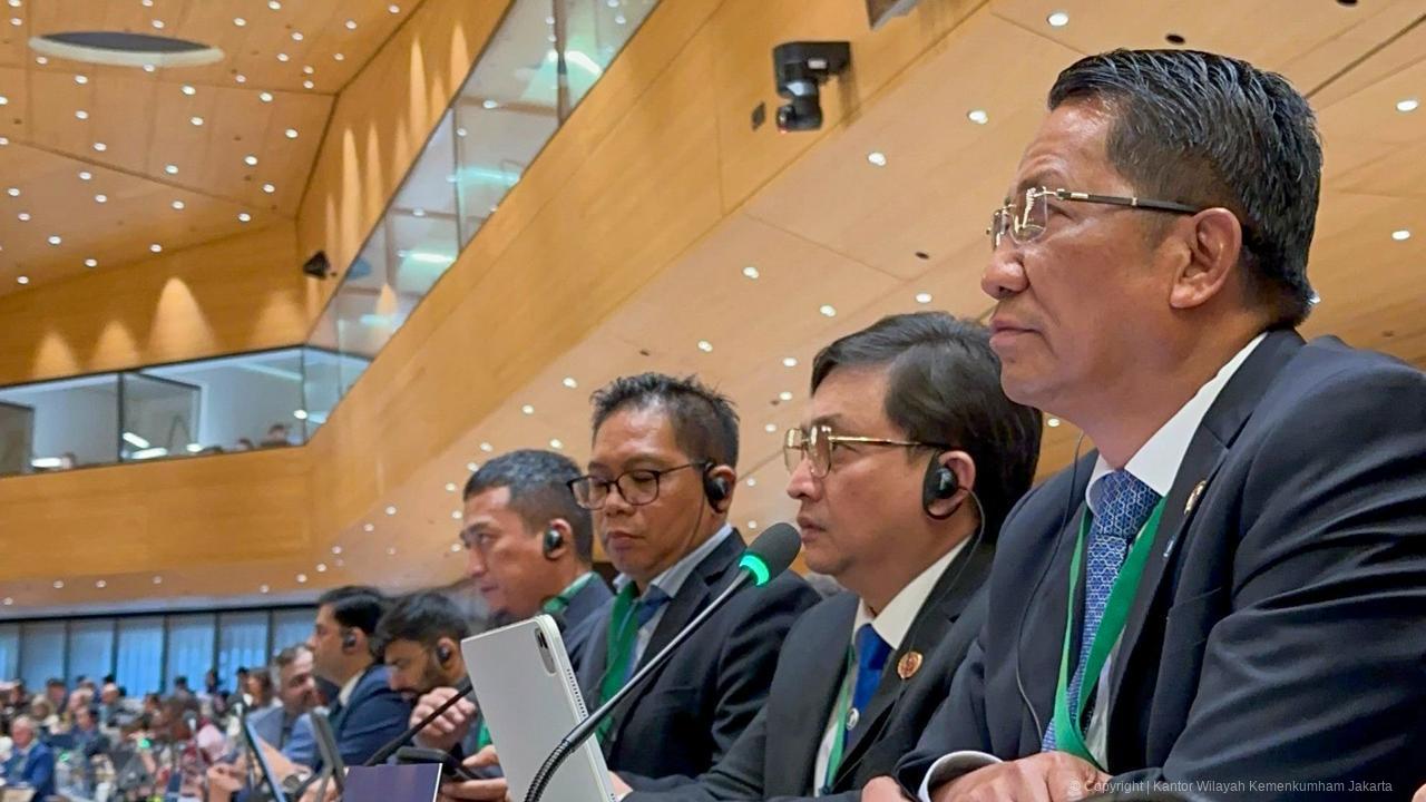 Di Depan 194 Negara, Menkum Supratman Umumkan Transformasi Digital Layanan Kekayaan Intelektual | NEWS TV Indonesia