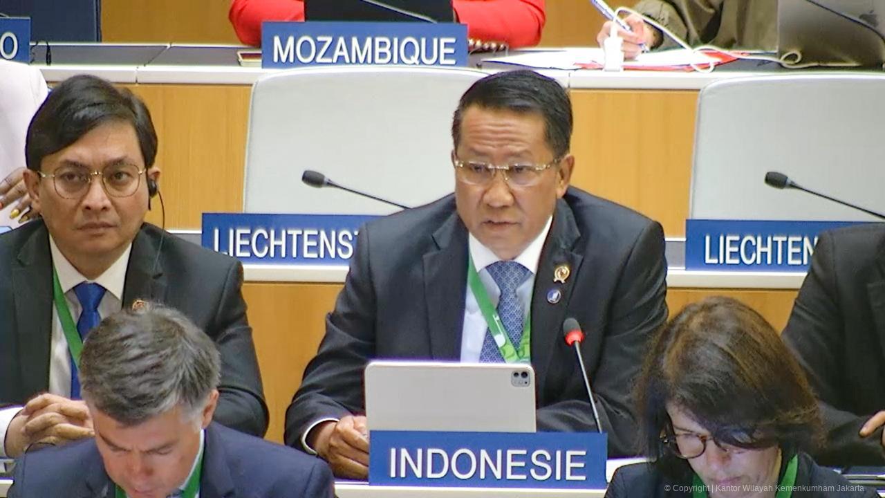 Di Depan 194 Negara, Menkum Supratman Umumkan Transformasi Digital Layanan Kekayaan Intelektual | NEWS TV Indonesia