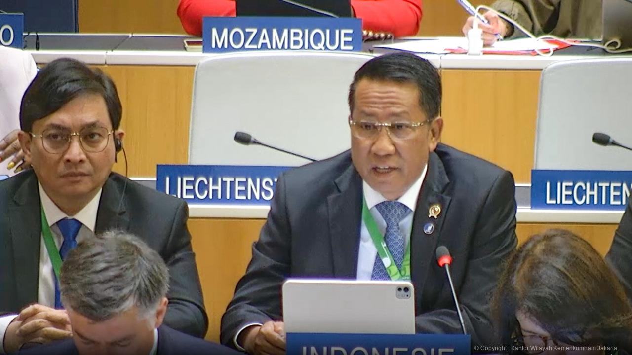 Di Depan 194 Negara, Menkum Supratman Umumkan Transformasi Digital Layanan Kekayaan Intelektual | NEWS TV Indonesia