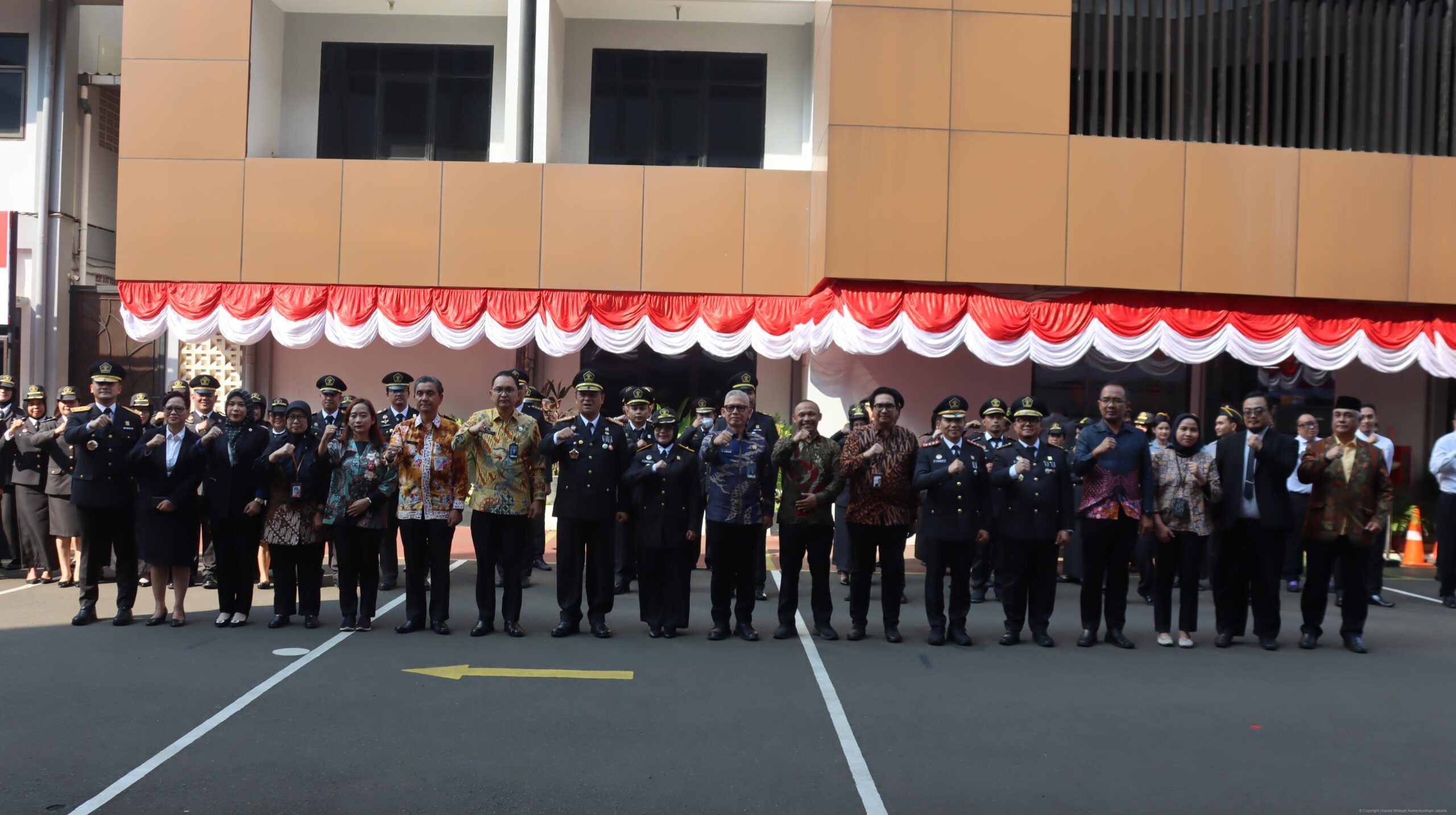 Kanwil Kemenkum DK Jakarta Gelar Upacara Hari Pengayoman ke-80, Tegaskan Pentingnya Hukum Humanis dan Adaptif | NEWS TV Indonesia