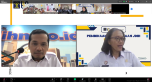 Kanwil Kemenkum DK Jakarta Ikuti Pembinaan JDIH