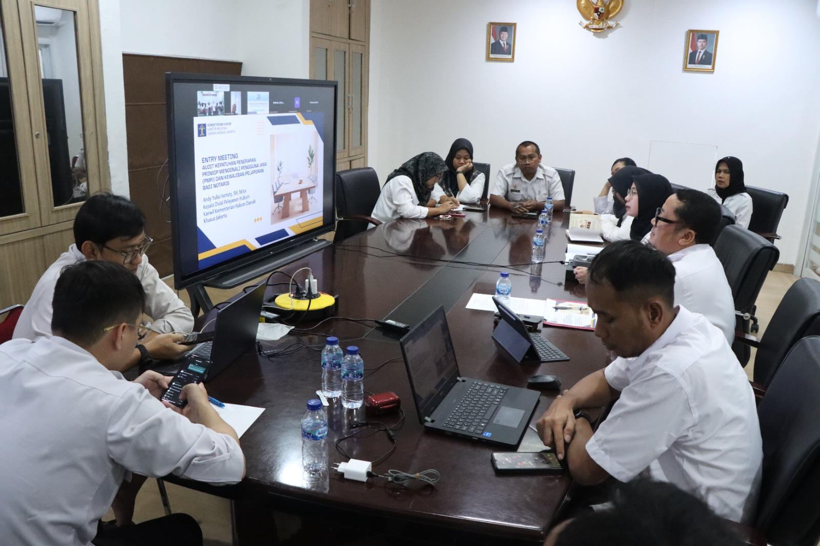 Kantor Wilayah DK Jakarta Sosialisasi Audit PMPJ bagi Notaris Jakarta | NEWS TV Indonesia