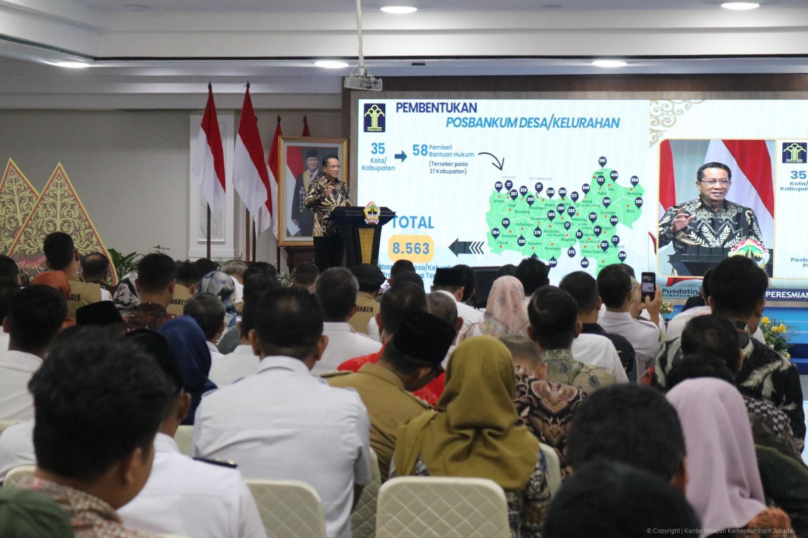 Jawa Tengah Wujudkan 100 Persen Posbankum, Negara Hadirkan Akses Keadilan yang Nyata bagi Masyarakat | NEWS TV Indonesia Jawa Tengah Wujudkan 100 Persen Posbankum, Negara Hadirkan Akses Keadilan yang Nyata bagi Masyarakat | NEWS TV Indonesia