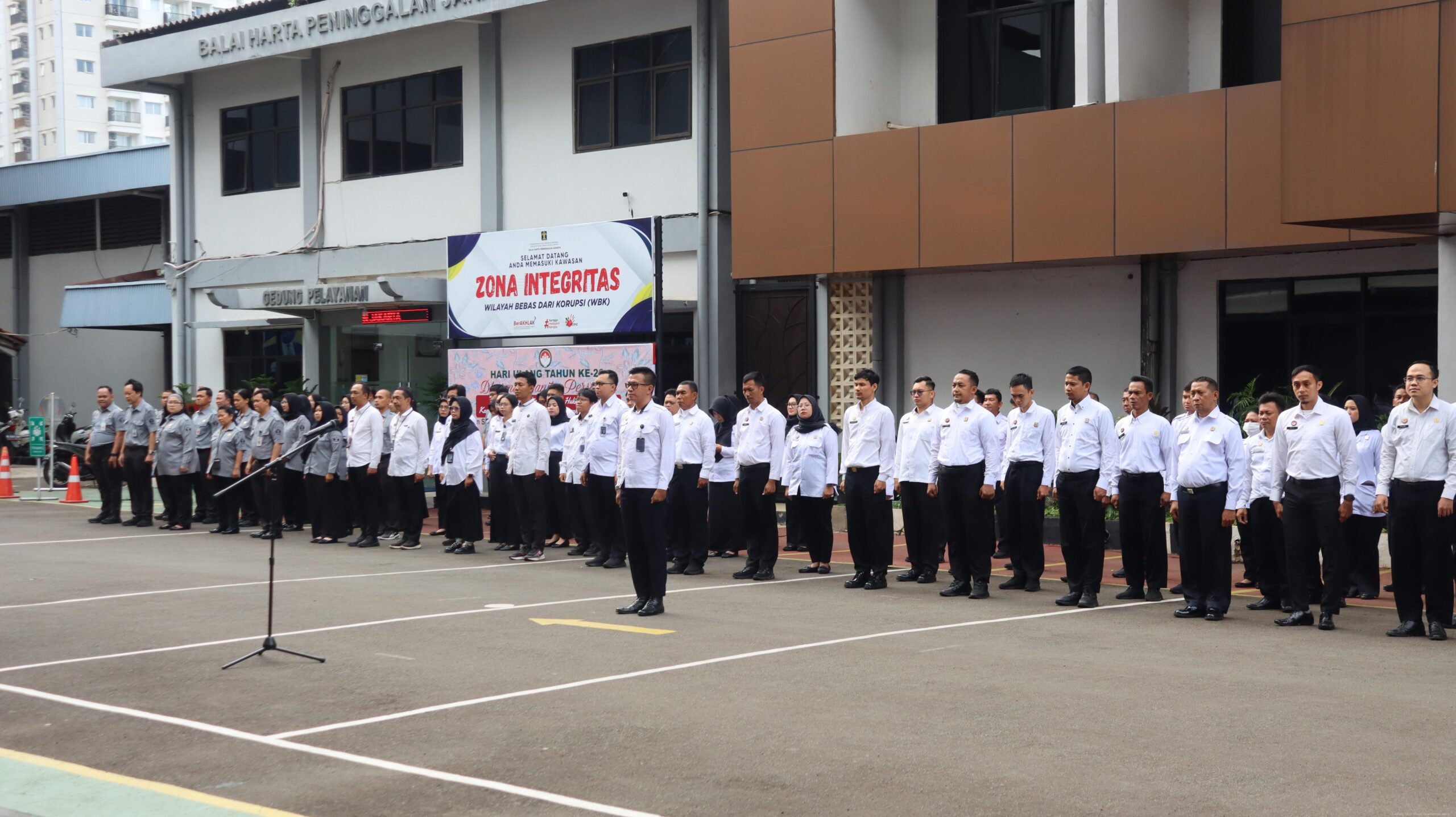 Apel Pagi Kanwil Kemenkum DK Jakarta, Pembina Ingatkan Percepatan Pelaporan Kinerja | NEWS TV Indonesia