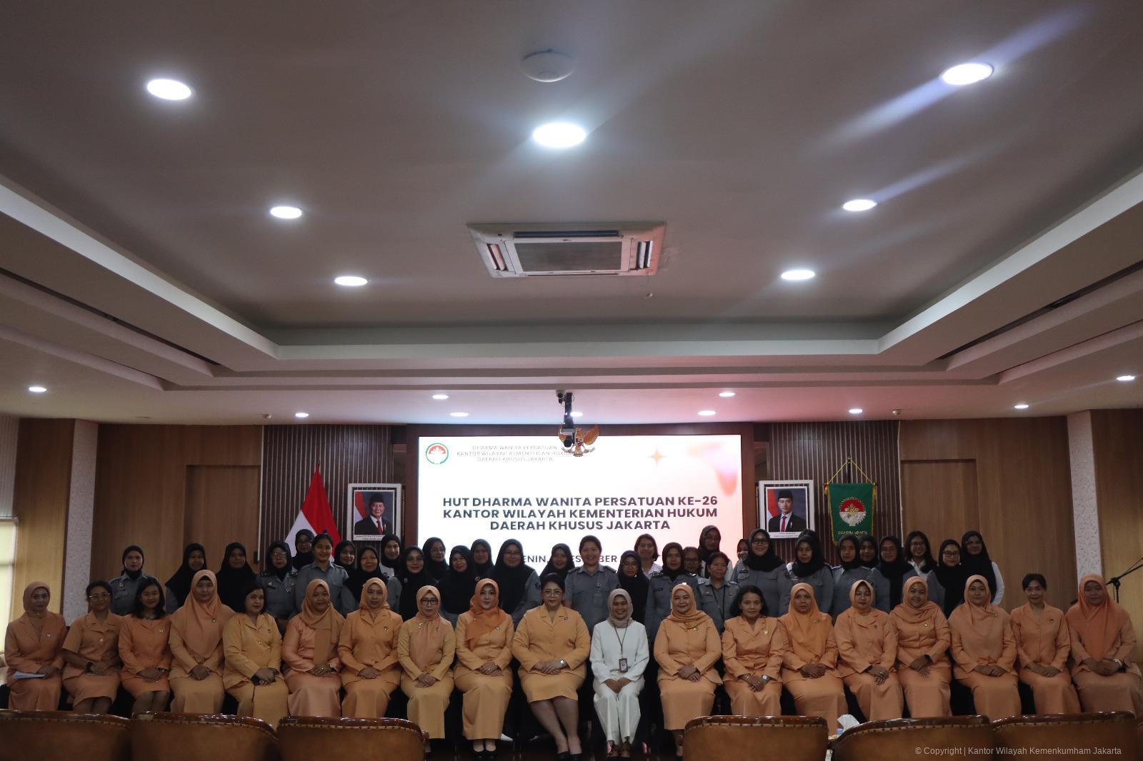 DWP Kanwil Kemenkum DK Jakarta Gelar Pertemuan Rutin dan Peringatan HUT ke-26 Dharma Wanita Persatuan | NEWS TV Indonesia