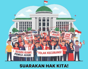 Mahasiswa GAM Tolak Wacana Pilkada Melalui DPRD, Gelar Aksi Dini Hari di Makassar