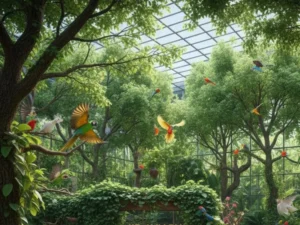 JIB Aviary, Eduwisata Burung Menarik di Pare Kediri