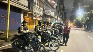 Personel Perintis Presisi Polrestabes Makassar Gelar Patroli Dini Hari, Cegah Kejahatan 3C dan Balap Liar