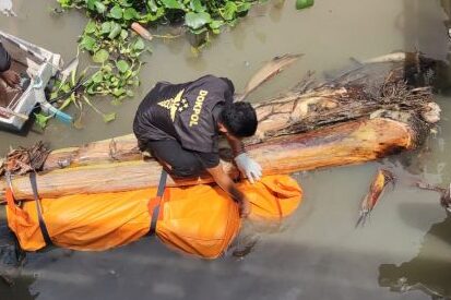 Warga Parangloe Digegerkan Penemuan Mayat Mengapung di Sungai Tallo