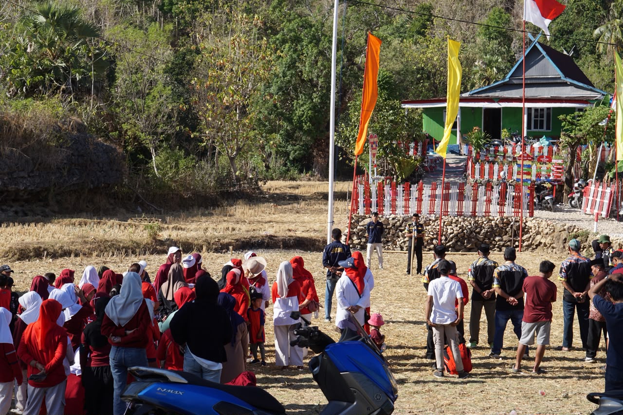 LSM GMBI Maros Gelar Semarak HUT RI ke-81 di Dusun Tangparang