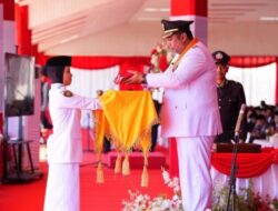 HUT ke-81 RI di Maros, Bupati Chaidir Syam Tekankan Tantangan Pembangunan dan Serahkan Remisi