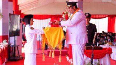 HUT ke-81 RI di Maros, Bupati Chaidir Syam Tekankan Tantangan Pembangunan dan Serahkan Remisi