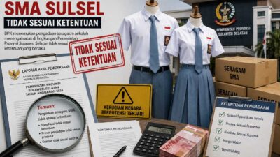 Pengadaan Seragam SMA Sulsel Tidak Sesuai Ketentuan