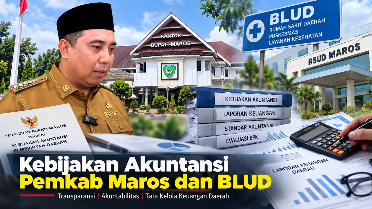 BPK Soroti Kebijakan Akuntansi Pemkab Maros dan BLUD
