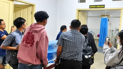 Jenazah PMI Makassar Valenth dari Armenia Tiba di Rumah Duka