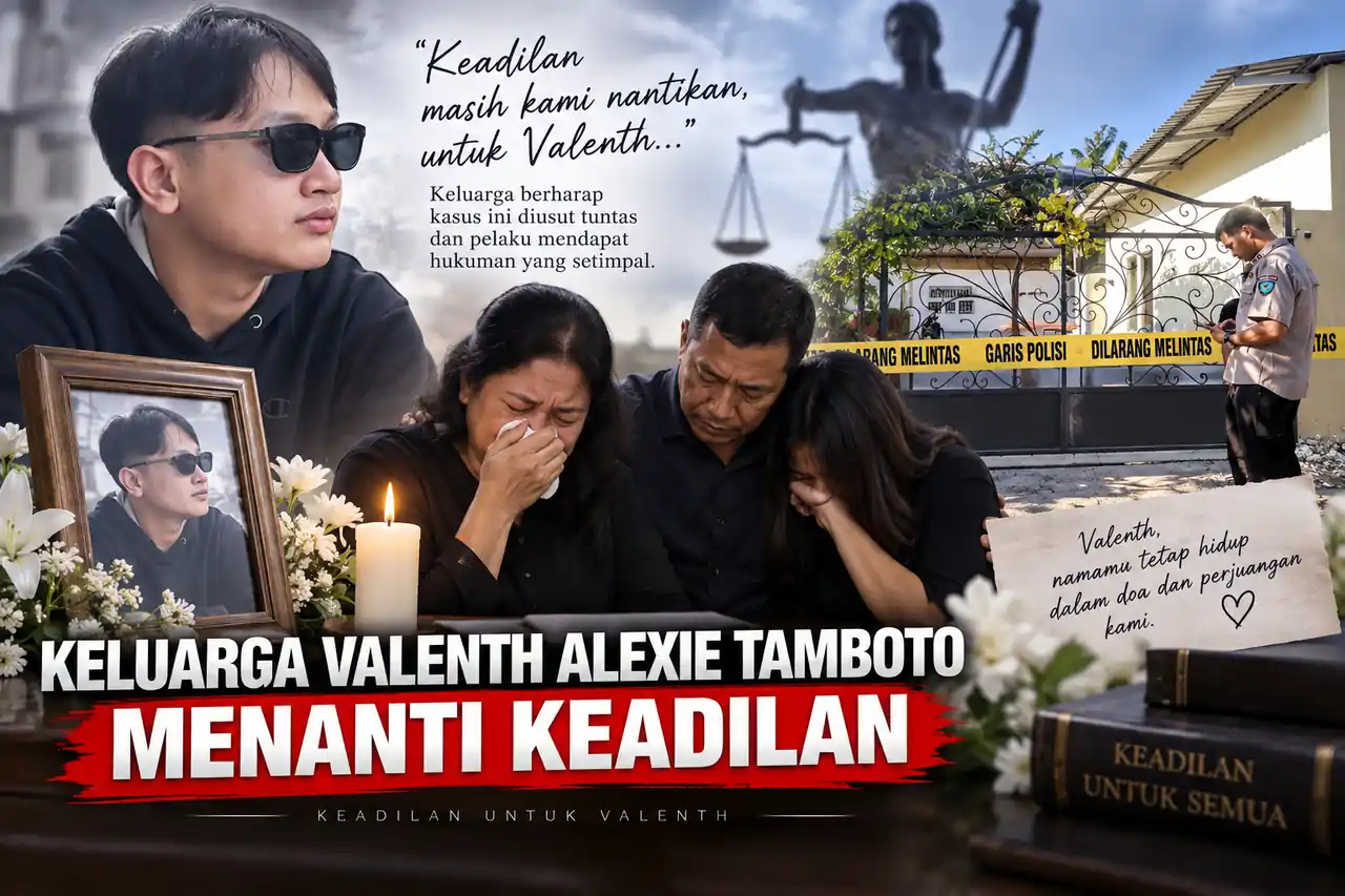Keluarga Valenth Alexie Tamboto Menanti Keadilan