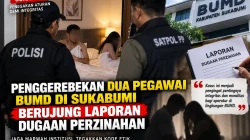 Selingkuh, Dua Pegawai BUMD di Sukabumi Digerebek