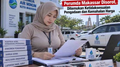 Sewa Kendaraan Operasional Perumda Makassar Jadi Temuan BPK